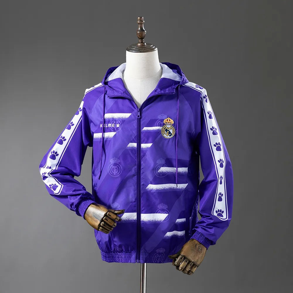 Real Madrid Windbreaker 2025/26 Football Kit