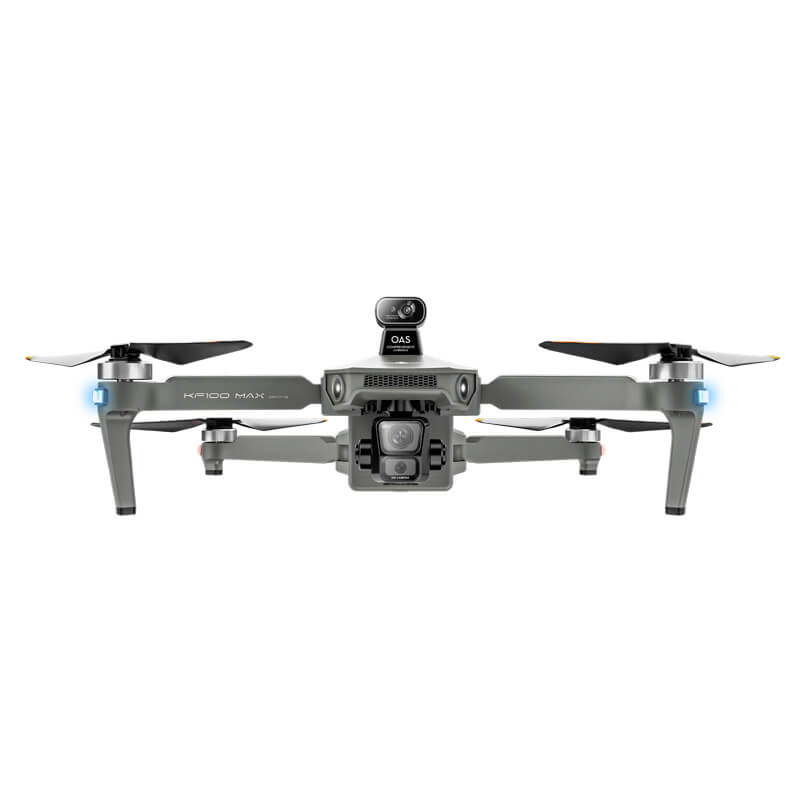 KF100 4K GPS Drone with 3-Axis Gimbal 10KM 5G FPV & Obstacle Avoidance Screen Remote Included