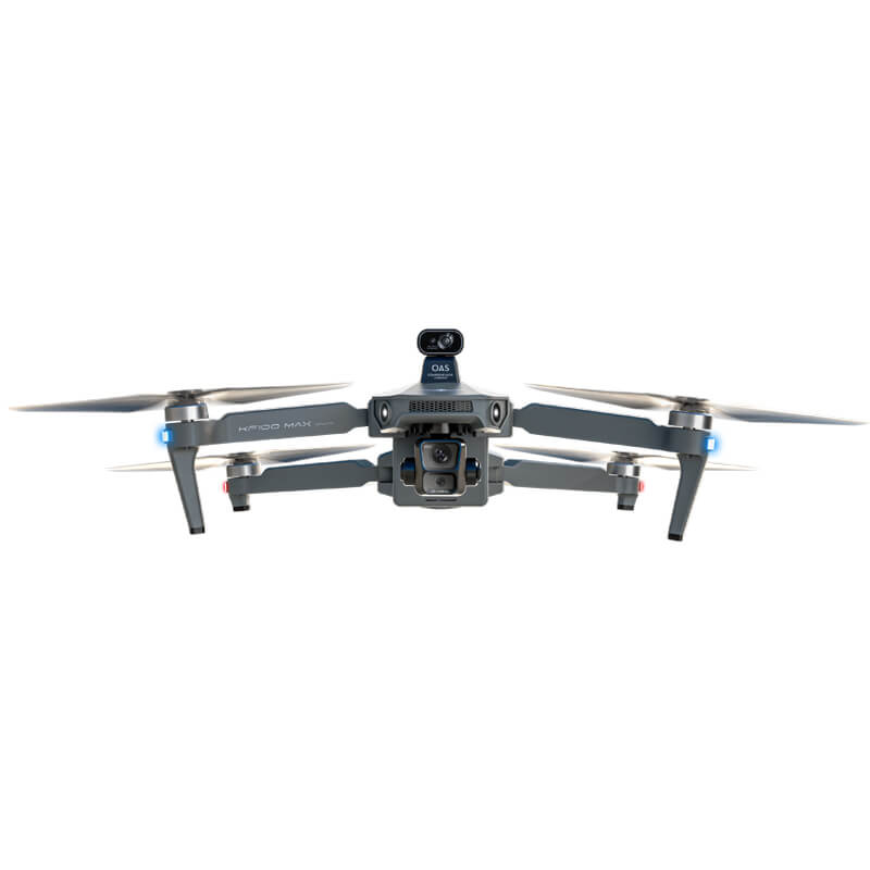 KF100 4K GPS Drone with 3-Axis Gimbal 10KM 5G FPV & Obstacle Avoidance Screen Remote Included