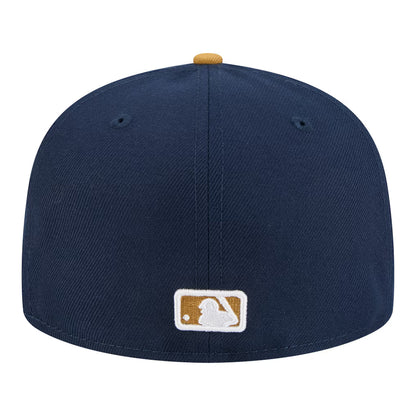New Era  Athletics Two-Tone Color Pack 59FIFTY Fitted Hat - Navy/Khaki