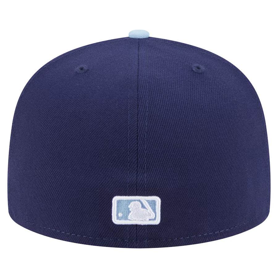 New Era Athletics 2-Tone Color Pack 59FIFTY Fitted Hat-Navy/Light Blue