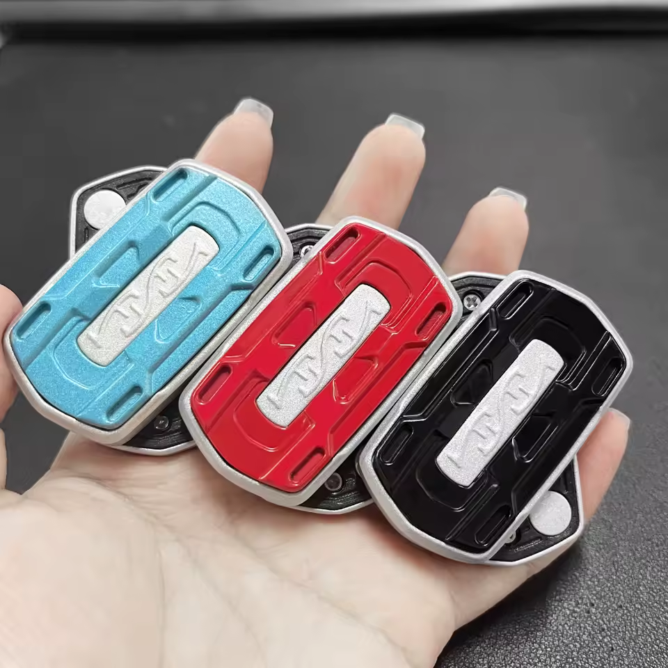 Magnetic Fidget Slider – Alloy CNC Engraved Sound Blade EDC Stress Relief ADHD Anxiety