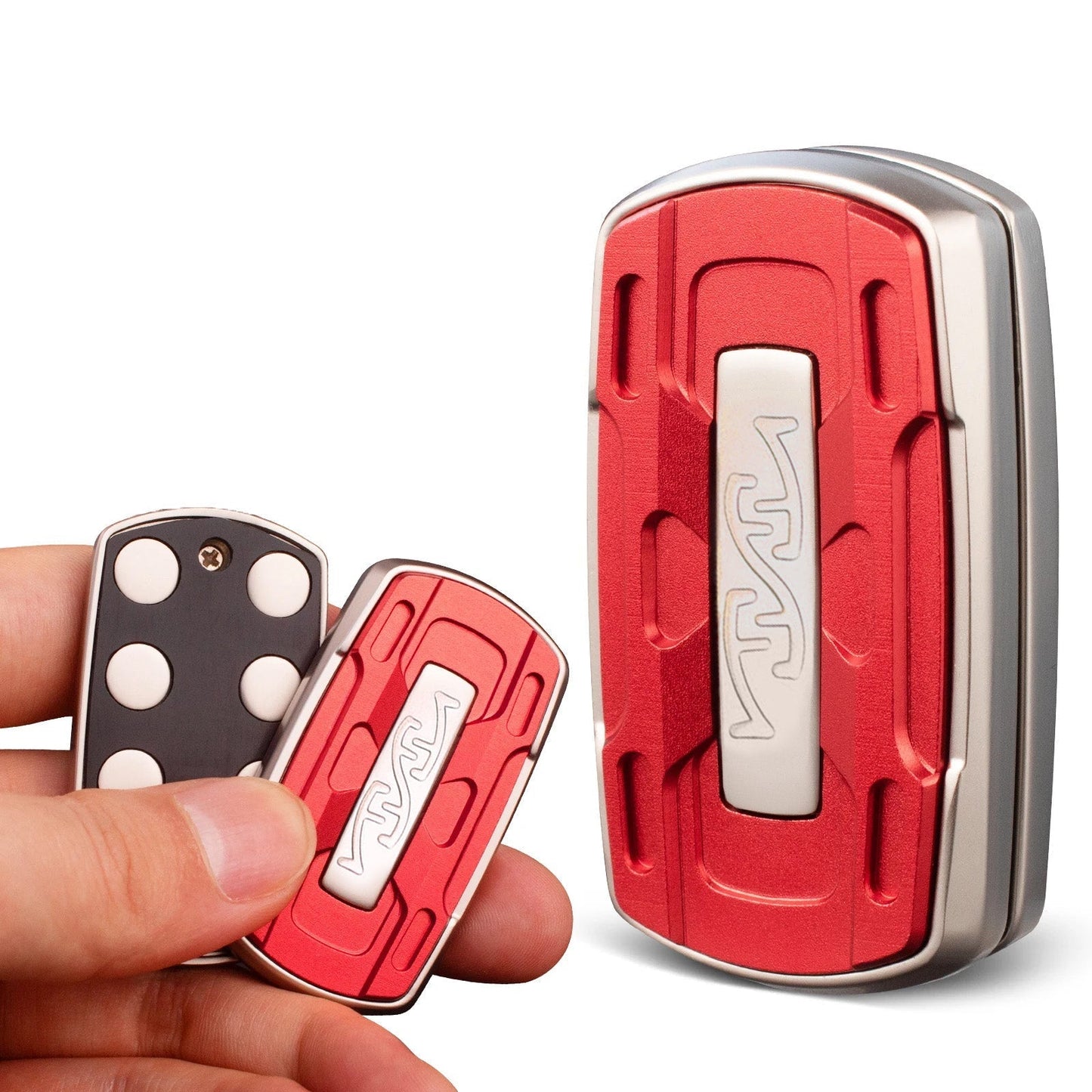 Magnetic Fidget Slider – Alloy CNC Engraved Sound Blade EDC Stress Relief ADHD Anxiety