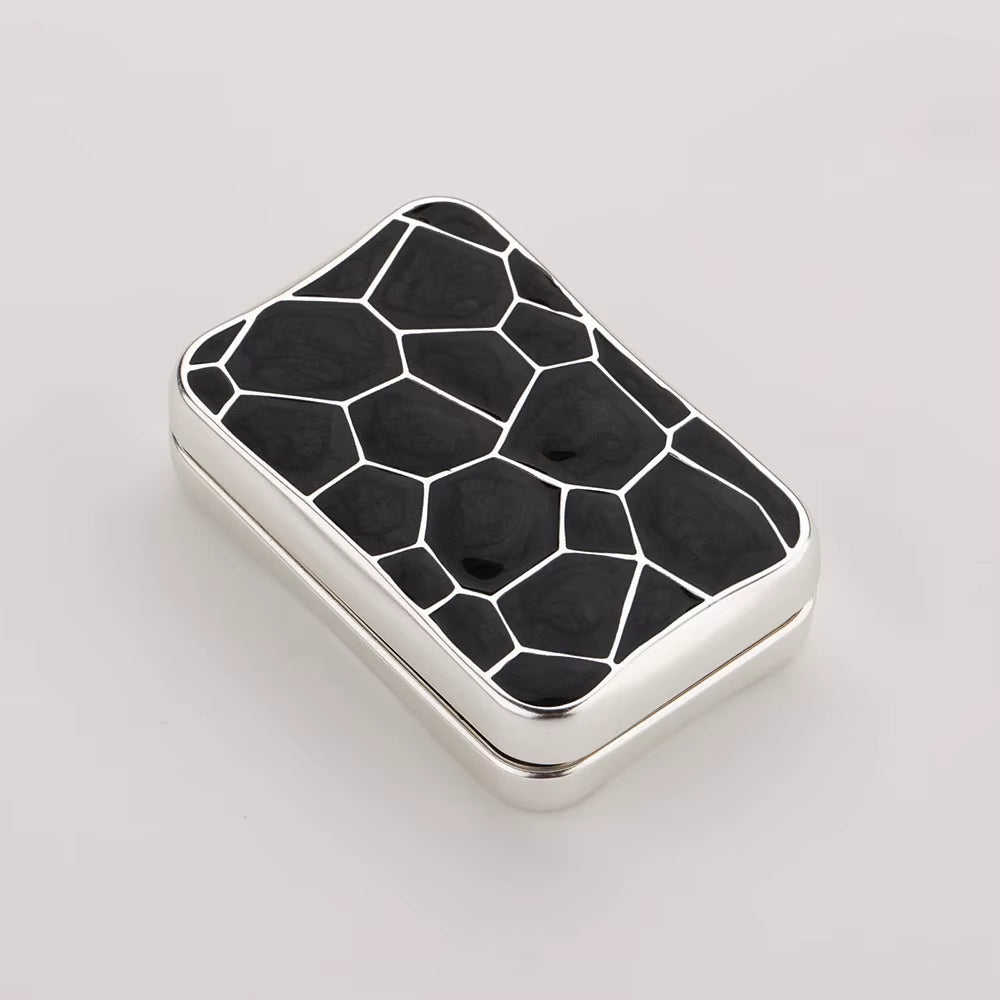 Magnetic Fidget Slider – Full Metal Infinity Push Water Cube Stress Relief EDC Desk Toy