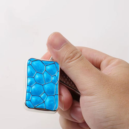 Magnetic Fidget Slider – Full Metal Infinity Push Water Cube Stress Relief EDC Desk Toy