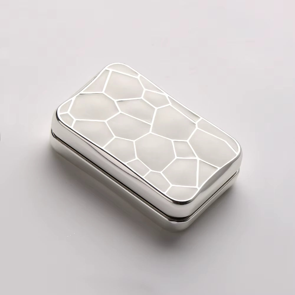 Magnetic Fidget Slider – Full Metal Infinity Push Water Cube Stress Relief EDC Desk Toy