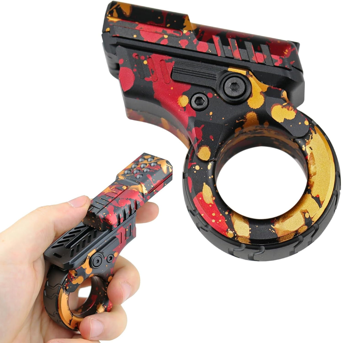 Magnetic Fidget Slider – Mini Marksman Titanium Toy with Metal