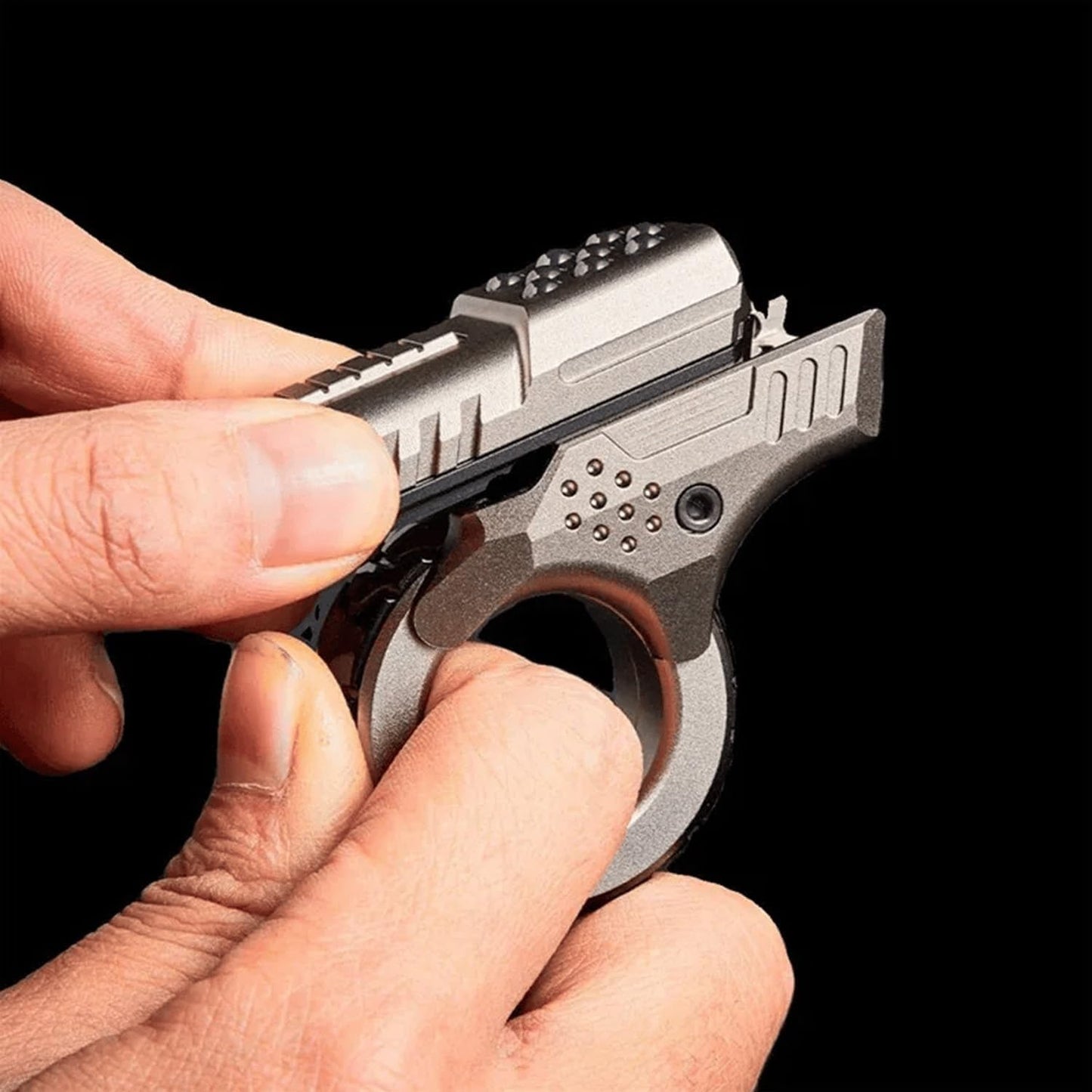 Magnetic Fidget Slider – Mini Marksman Titanium Toy with Metal