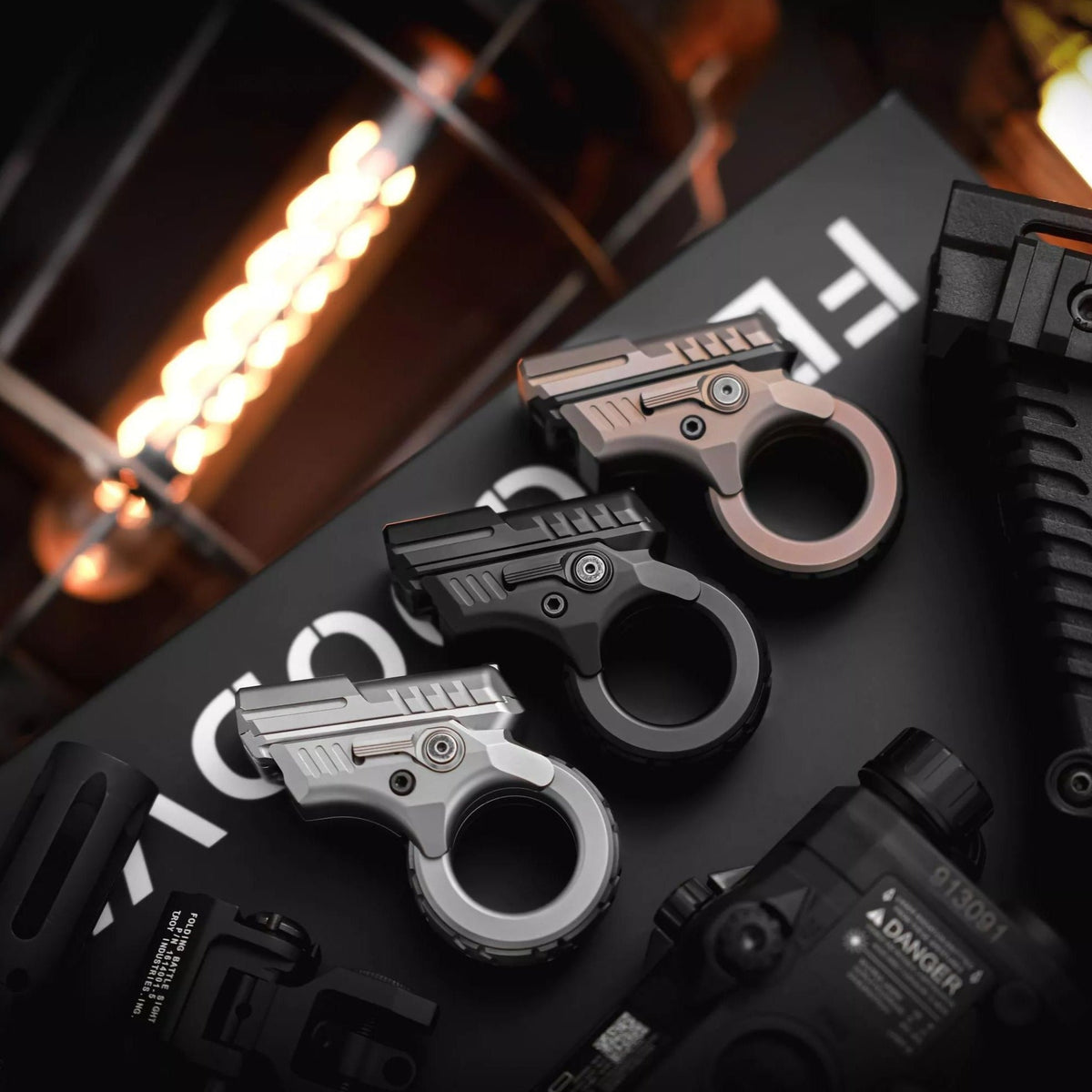 Magnetic Fidget Slider – Mini Marksman Titanium Toy with Metal