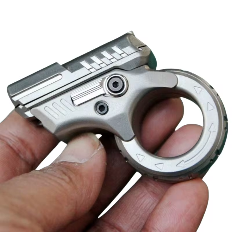 Magnetic Fidget Slider – Mini Marksman Titanium Toy with Metal