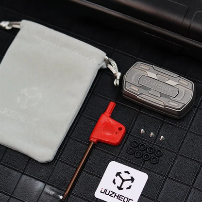 Magnetic Fidget Slider – ResoFlip Pro Resonance Coin with Acoustic with Card Flippers