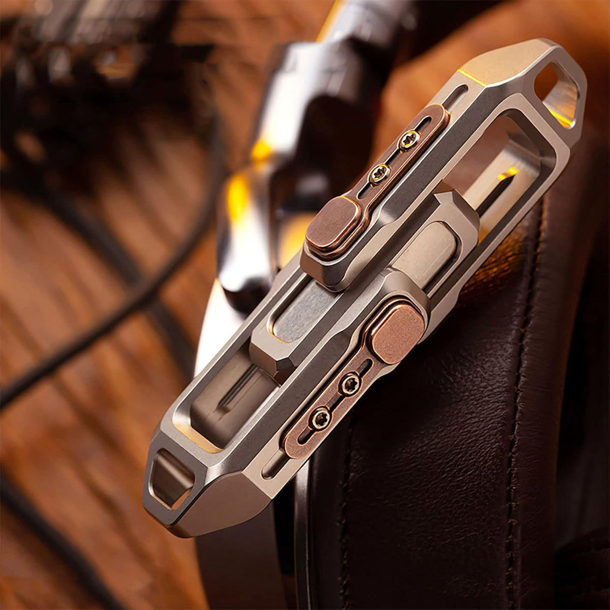 Magnetic Fidget Slider – RocketMag Metal with Zinc Alloy with Click Sound