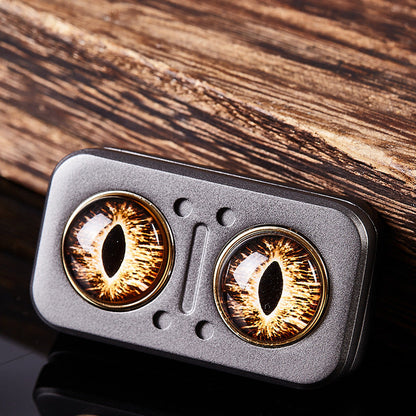 Magnetic Fidget Spinner – Owl Coin Titanium with 360° Stress Relief EDC