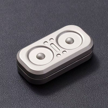 Magnetic Fidget Spinner – Owl Coin Titanium with 360° Stress Relief EDC