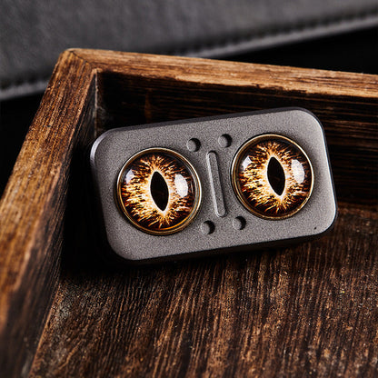 Magnetic Fidget Spinner – Owl Coin Titanium with 360° Stress Relief EDC