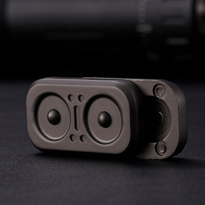 Magnetic Fidget Spinner – Owl Coin Titanium with 360° Stress Relief EDC