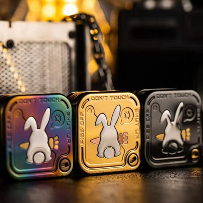 Magnetic Fidget Toy – Polar Flash SNAP Triple-Slide EDC with Titanium & Zirconium
