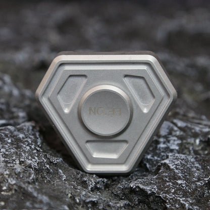 Magnetic Fidget Toy – Steel Spin Top with Dual Rotation Stainless Steel