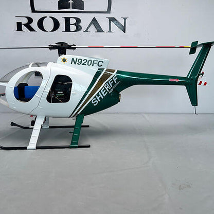 ROBAN MD-500E Bird 470 Scale RC Helicopter GPS X2 Flight Control LED Lighting PNP/RTF