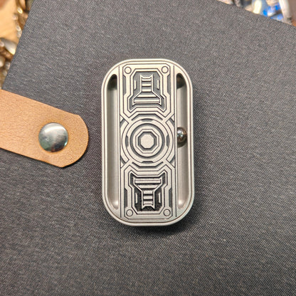 Mechanical Fidget Slider – Stainless Steel Hop with Dual Sound EDC