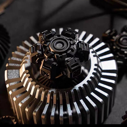 Mechanical Fidget Toy – Mecha City X Heavy-Mech with Dual Armor Deploy EDC