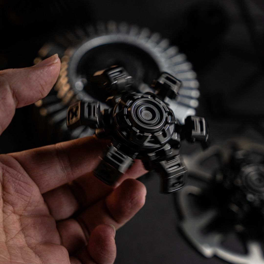 Mechanical Fidget Toy – Mecha City X Heavy-Mech with Dual Armor Deploy EDC