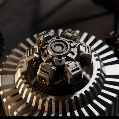 Mechanical Fidget Toy – Mecha City X Heavy-Mech with Dual Armor Deploy EDC