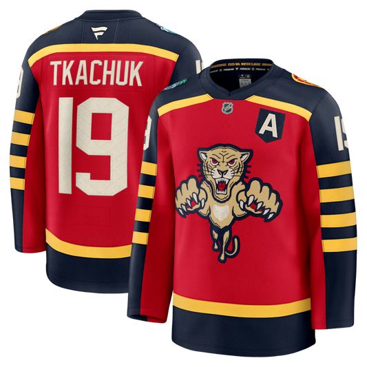 Matthew Tkachuk Florida Panthers 2026 NHL Winter Classic Premium Jersey - Red
