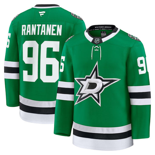 Mikko Rantanen Dallas Stars Home Premium Jersey - Kelly Green