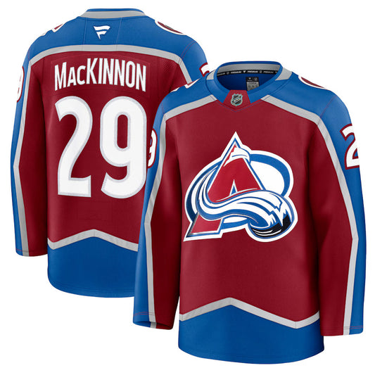 Nathan MacKinnon Colorado Avalanche Home Jersey - Burgundy
