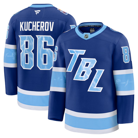 Nikita Kucherov Tampa Bay Lightning 2026 NHL Stadium Series Jersey - Blue