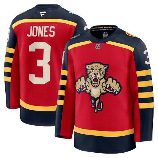 Seth Jones Florida Panthers 2026 NHL Winter Classic Premium Jersey - Red
