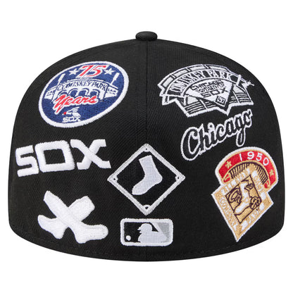 New Era Chicago White Sox  All Over 59FIFTY Fitted Hat - Black