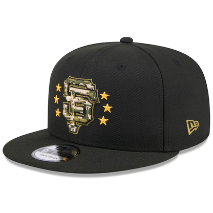 New Era San Francisco Giants Armed Forces Day 9FIFTY Snapback Hat 2024