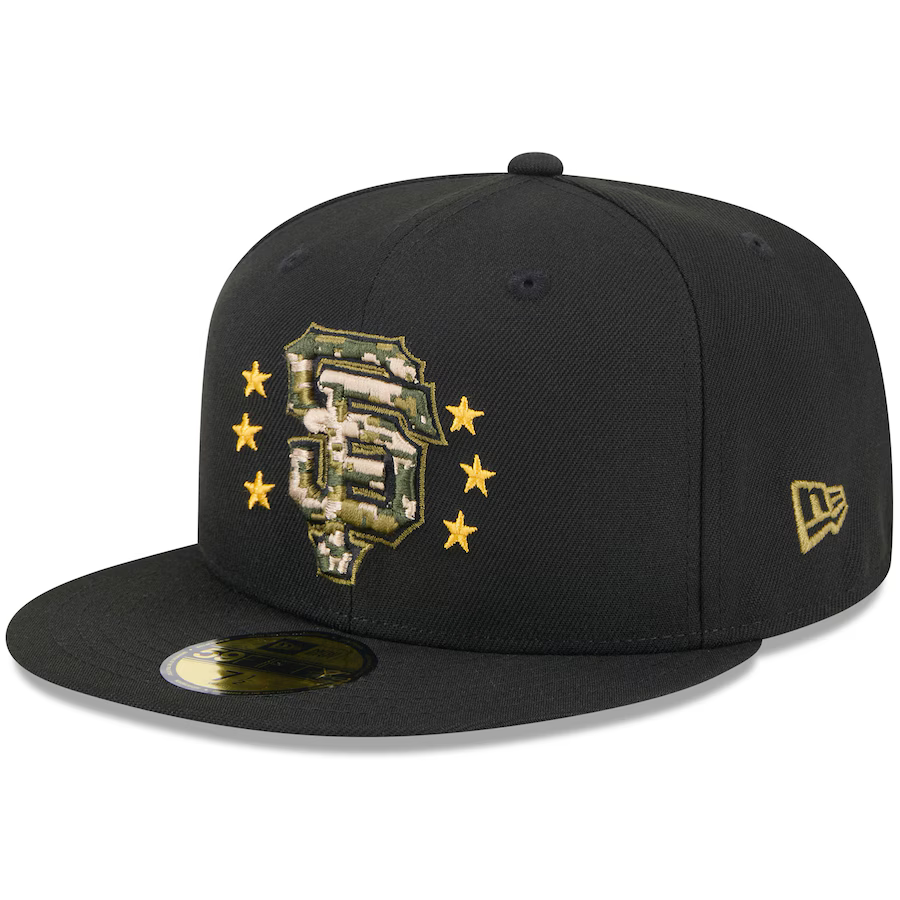 New Era San Francisco Giants Armed Forces Day On-Field 59FIFTY Fitted Hat 2024