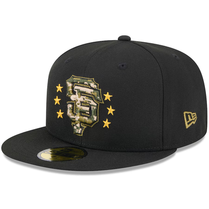 New Era San Francisco Giants Armed Forces Day On-Field 59FIFTY Fitted Hat 2024