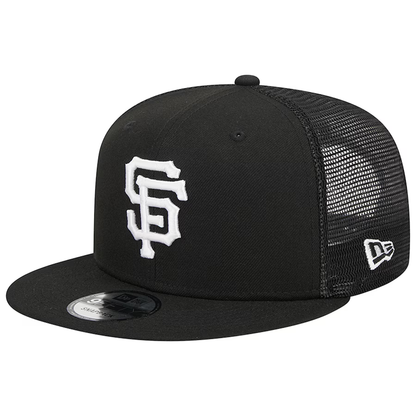 New Era San Francisco Giants Trucker 9FIFTY Snapback Hat-Black/White (Copy)