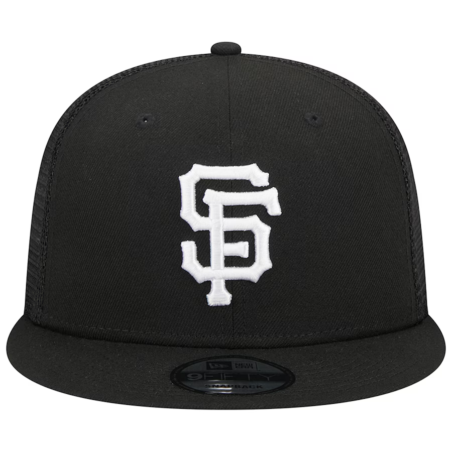 New Era San Francisco Giants Trucker 9FIFTY Snapback Hat-Black/White (Copy)