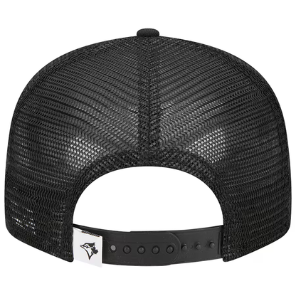 New Era Toronto Blue Jays Trucker 9FIFTY Snapback Hat-Black/White