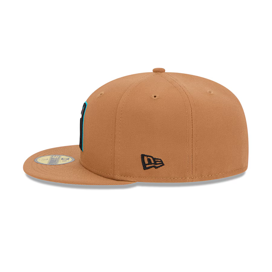 New Era Arizona Diamondbacks Color Pack 59FIFTY Fitted Hat-Brown