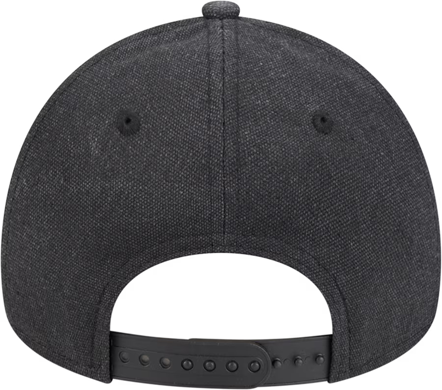 New Era Chicago White Sox Logo Essentials A Frame 9FORTY Adjustable Hat-Charcoal Black