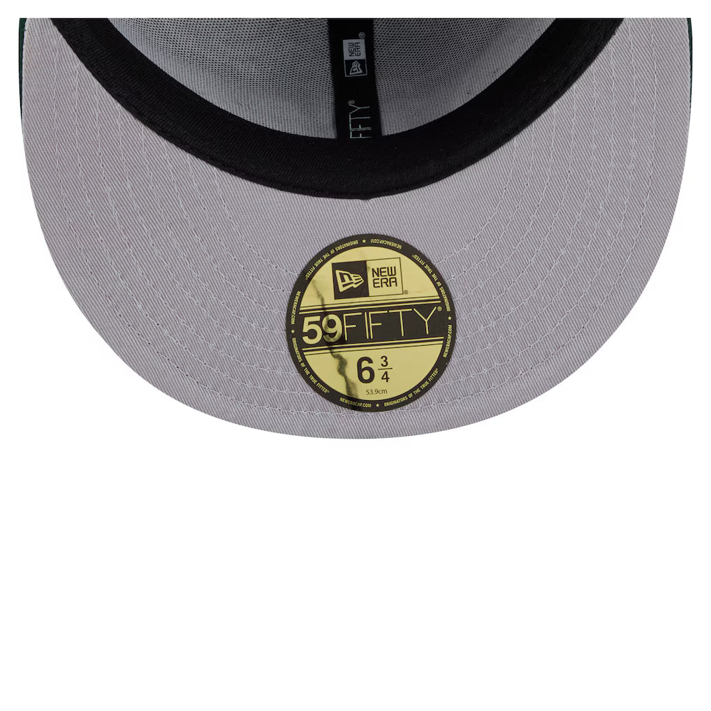 New Era Athletics  All Over 59FIFTY Fitted Hat - Green