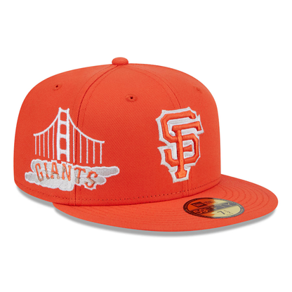 New Era San Francisco Giants Icon City Connect 59FIFTY Fitted Hat - Orange
