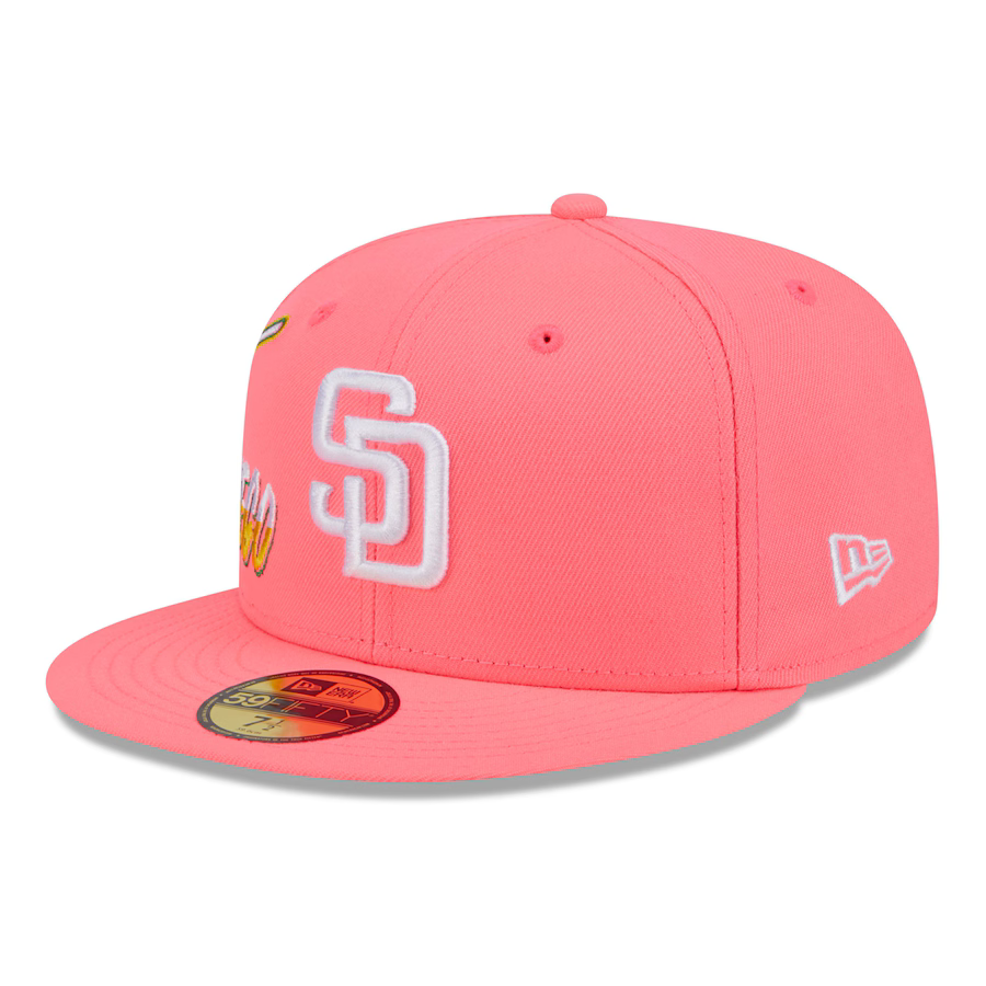 New Era San Diego Padres City Connect 9FIFTY Snapback Hat -Pink