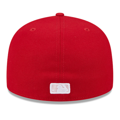 New Era Los Angeles Angels  On-Field 59FIFTY Fitted Hat-Red