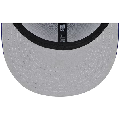New Era Texas Rangers Team Color 9FIFTY Trucker Snapback Hat-Royal