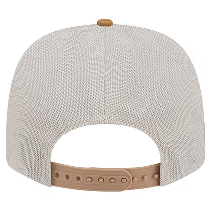 New Era San Francisco Giants  9SEVENTY Trucker Stretch-Snap Hat - Stone