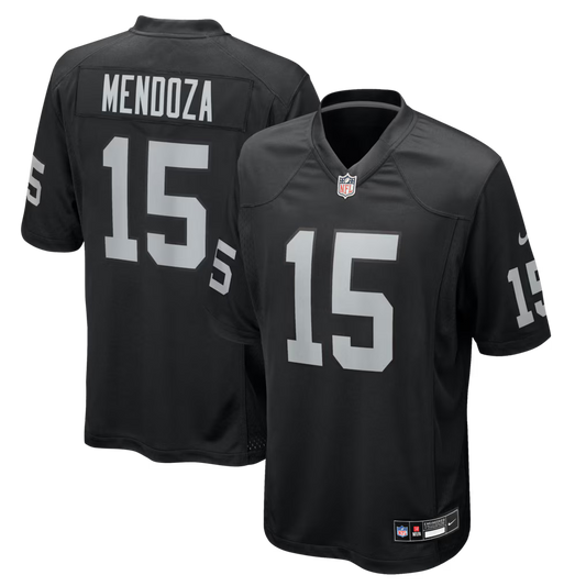 Fernando Mendoza Las Vegas Raiders 2026 NFL Draft First Round Pick No. 1 Jersey - Black