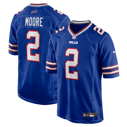 DJ Moore Buffalo Bills Jersey - Royal Blue