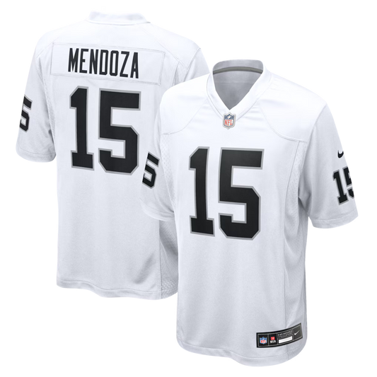 Fernando Mendoza Las Vegas Raiders 2026 NFL Draft First Round Pick No. 1 Jersey - White